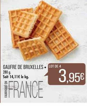 gaufre de bruxelles