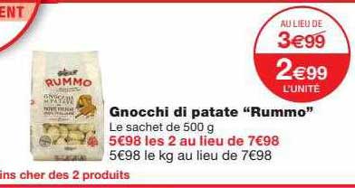 Gnocchi Di Patate "rummo"