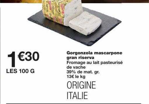 gorgonzola mascarpone gran riserva