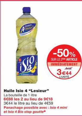 huile isio 4 "lesieur"