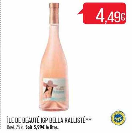 île de beauté igp bella kallisté