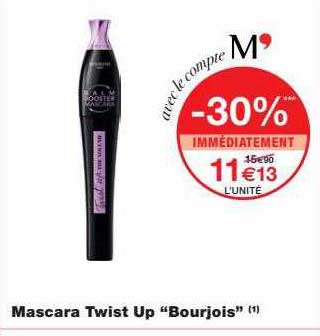 Mascara Twist Up "bourjois"