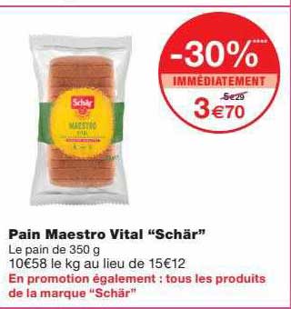 pain maestro vital "schär"