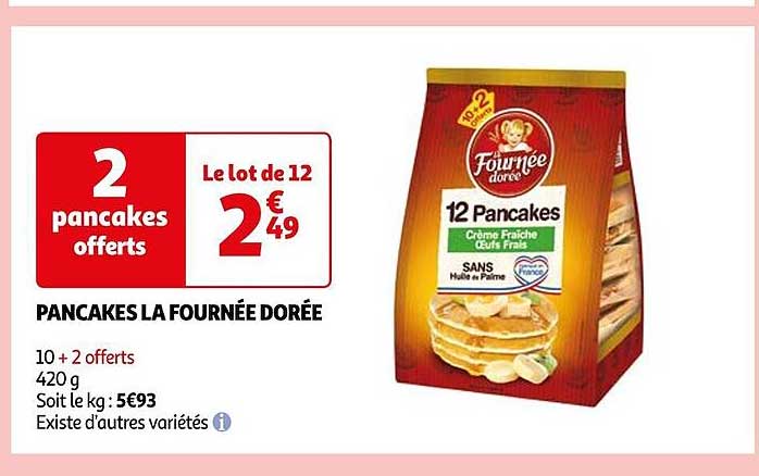 pancakes la fournée dorée