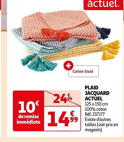 Plaid Jacquard Actuel
