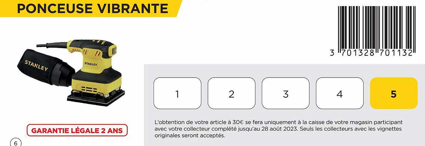 ponceuse vibrante stanley