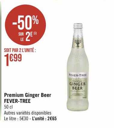 premium ginger beer fever-tree