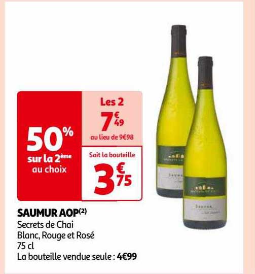 saumur aop secrets de chai