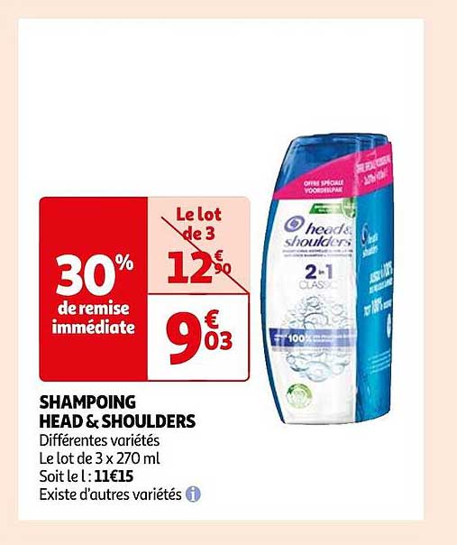 Shampoing Head & Shoulders
