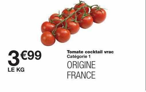 Tomate Cocktail Vrac