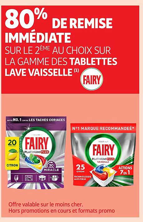 80% DE REMISE IMMÉDIATE
