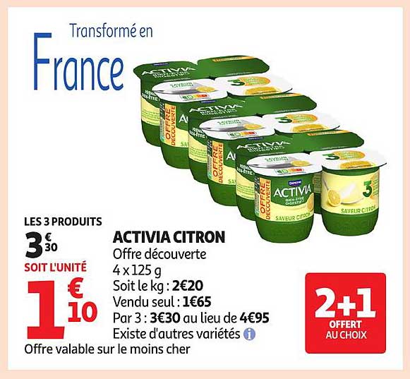 ACTIVIA CITRON