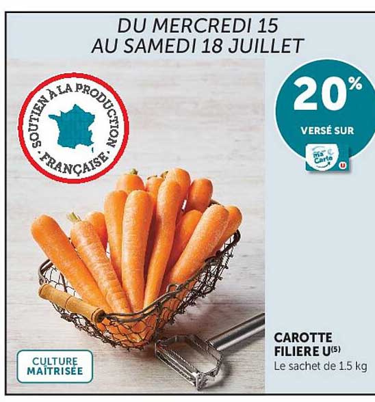 CAROTTE FILIERE U(s)