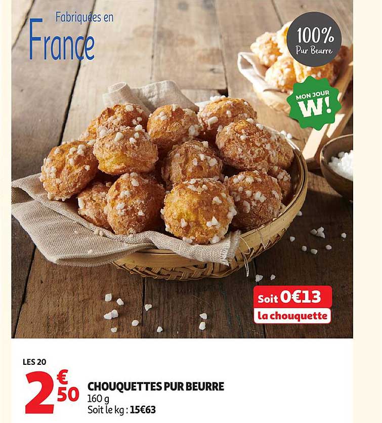 Chouquettes pur beurre