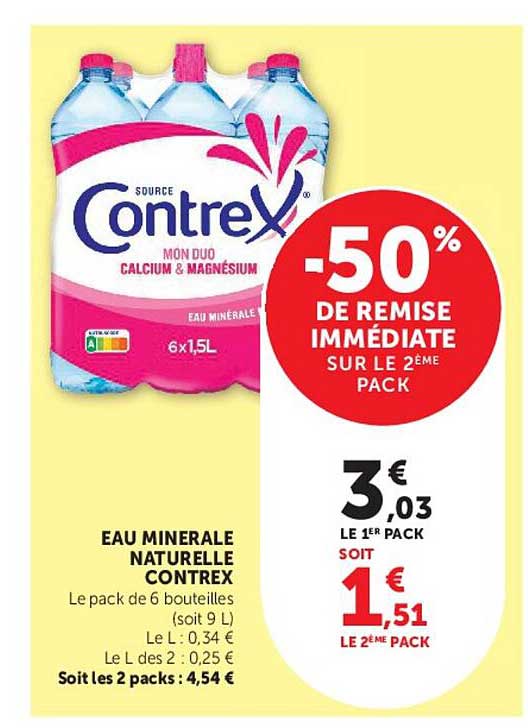 Contrex Eau minérale naturelle