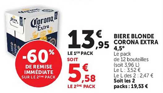 Corona Extra BIERE BLONDE