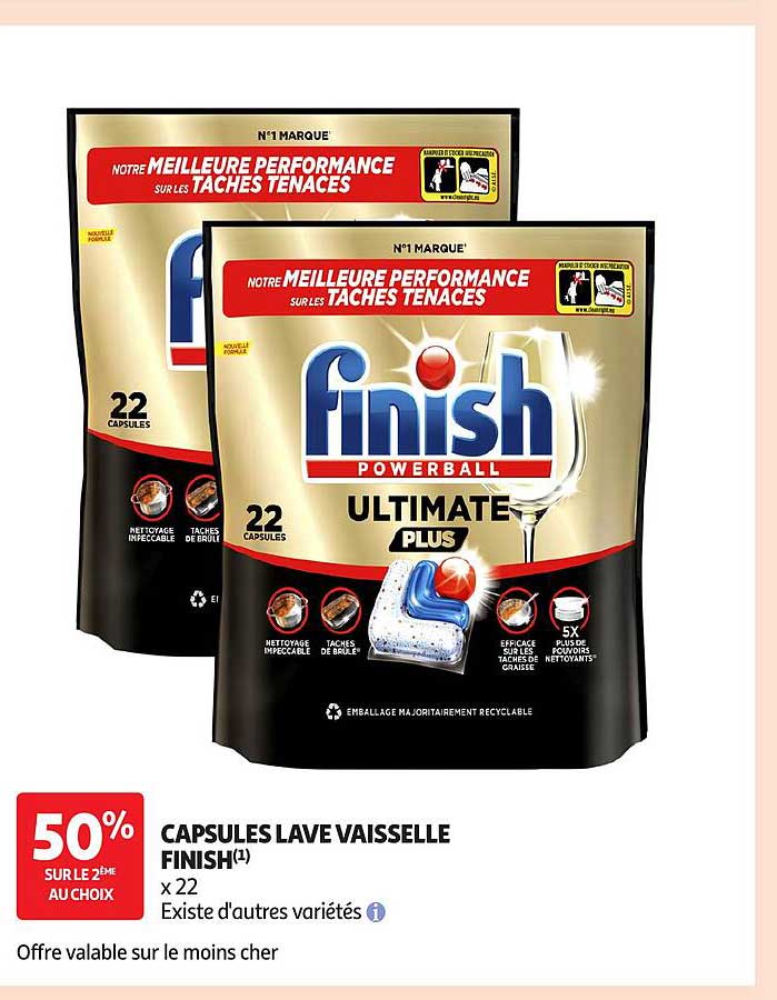 Finish Capsules lave vaisselle