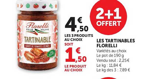 Florelli Tartinable