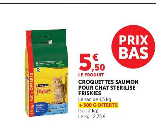 Friskies Croquettes Saumon