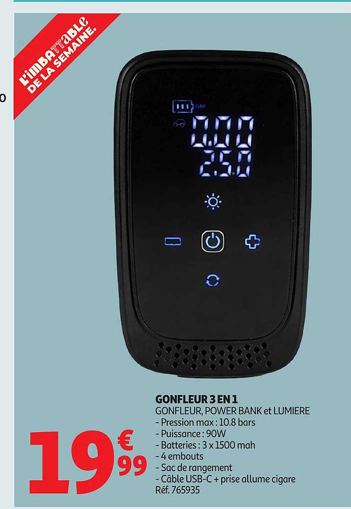 GONFLEUR 3 EN 1