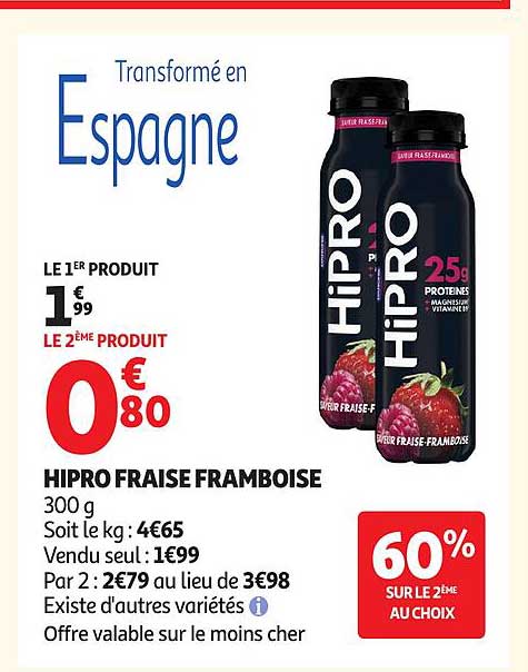 HIPRO FRAISE FRAMBOISE