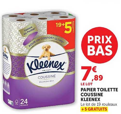 Kleenex Coussine