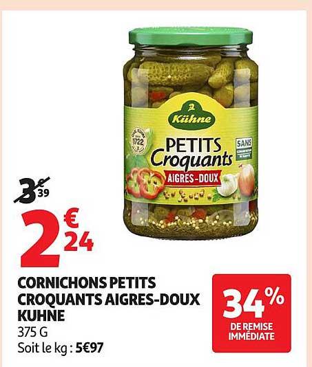 Kühne Petits Croquants Aigres-Doux