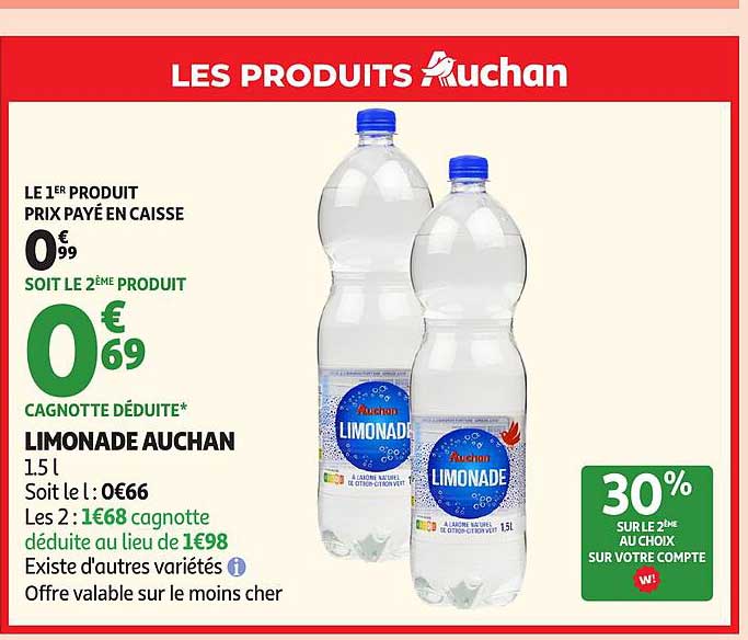 LIMONADE AUCHAN