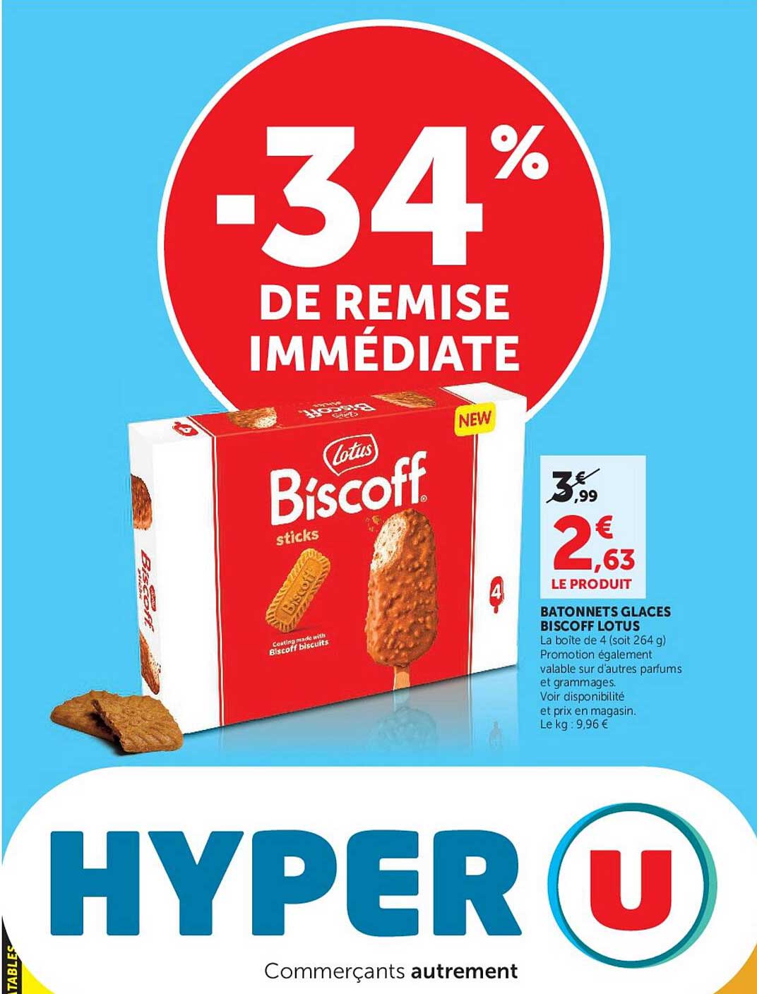 Lotus Biscoff sticks