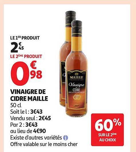 Maille Vinaigre de Cidre