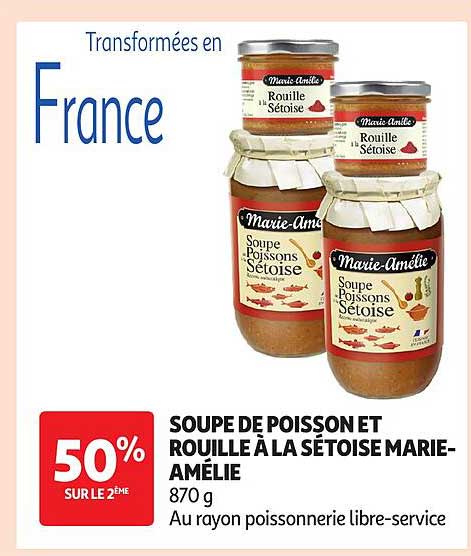 Marie-Amélie Soupe Poissons Sètoise