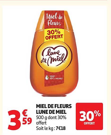 Miel de Fleurs Lune de Miel
