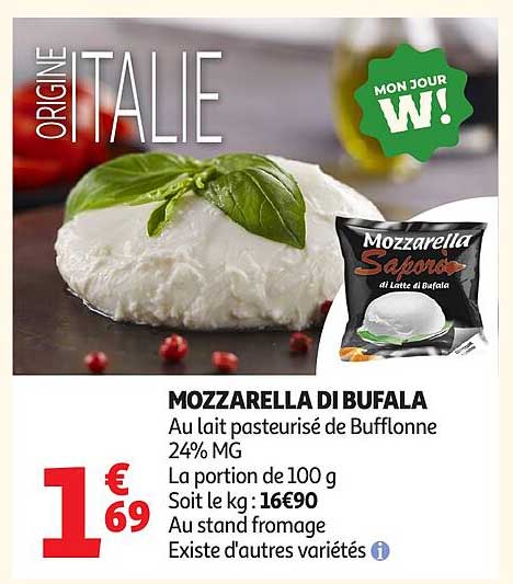 MOZZARELLA DI BUFALA