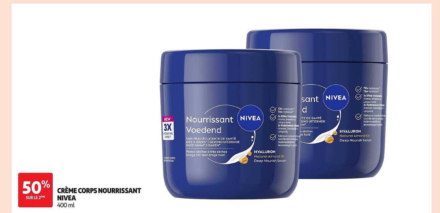 NIVEA CRÈME CORPS NOURRISSANT
