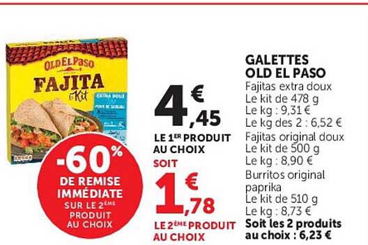 Old El Paso Fajita Kit