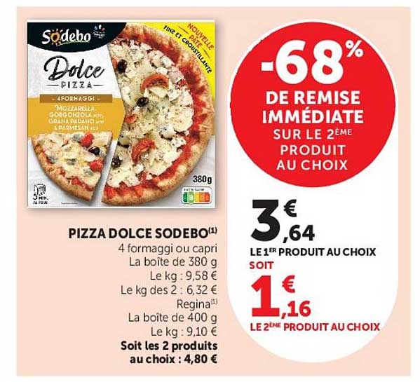 Pizza Dolce Sodebo