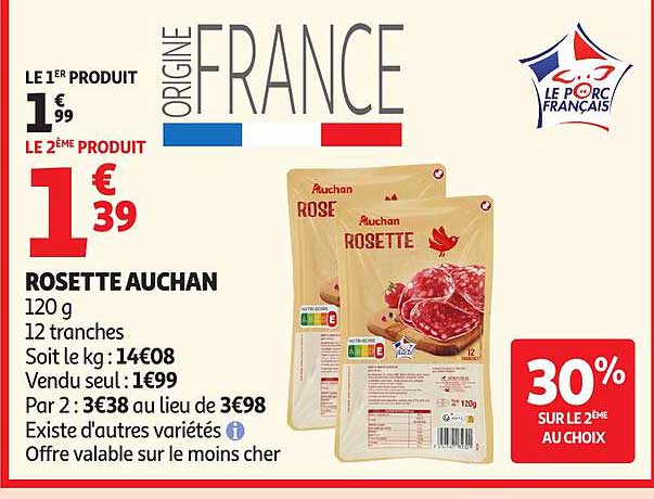 ROSETTE AUCHAN
