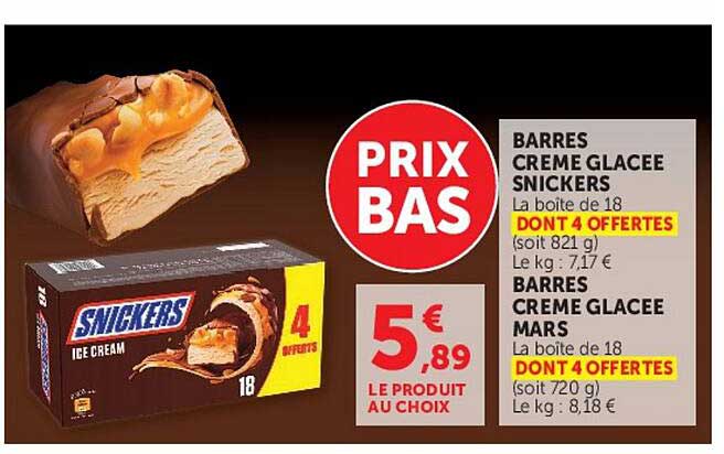 SNICKERS ICE CREAM