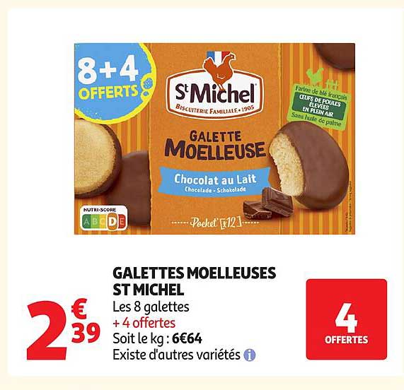 St Michel Galette Moelleuse