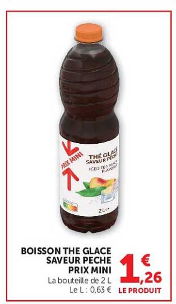 THÉ GLACÉ SAVEUR PÊCHE