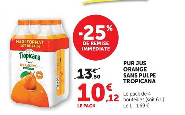 Tropicana Orange à l'ancienne