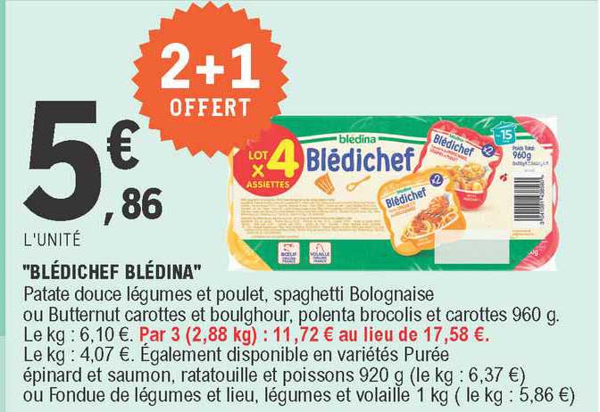 "blédichef Blédina"