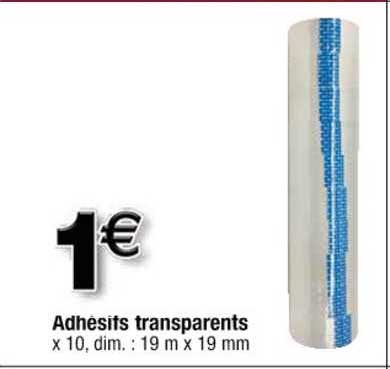 Adhésifs Transparents