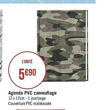Agenda Pvc Camouflage