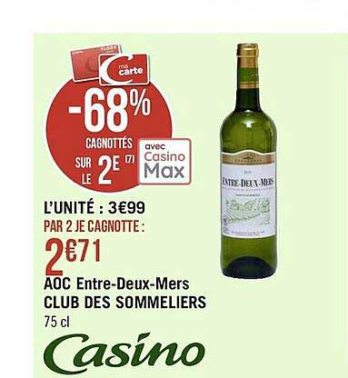 aoc entre-deux-mers club des sommeliers
