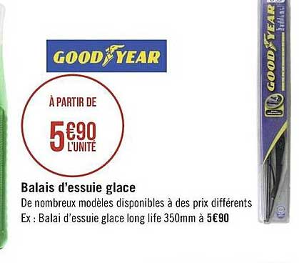balais d'essuie glace good years