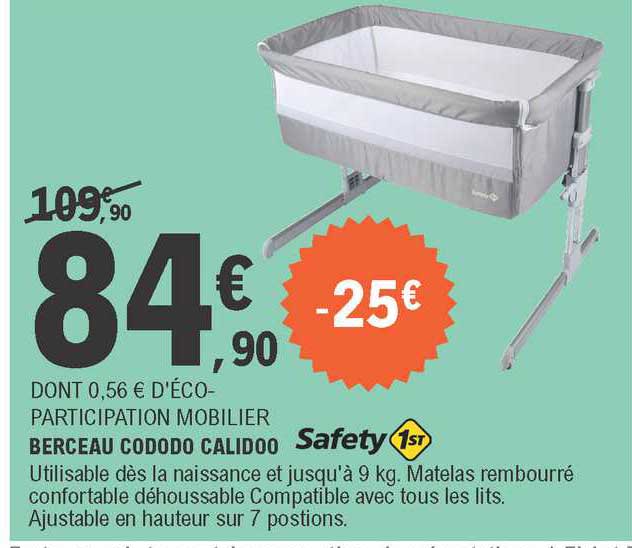berceau cododo calidoo safety 1st