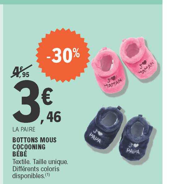 bottons mous cocooning bébé