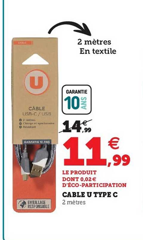 câble u type c