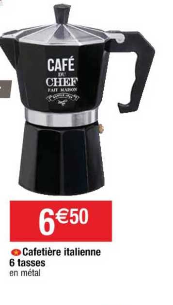 Cafetière Italienne 6 Tasses